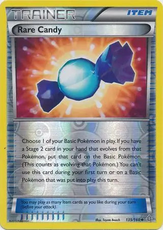 Rare Candy 135/160 (XY - Primal Clash)  - Reverse Holofoil | Good Games Adelaide SA