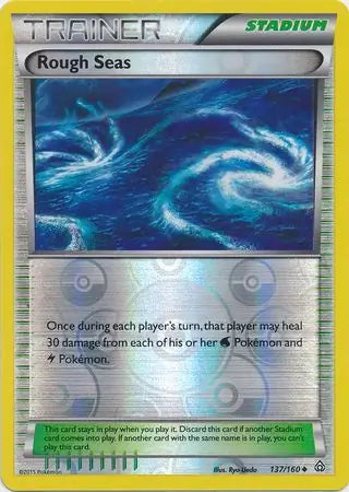 Rough Seas 137/160 (XY - Primal Clash)  - Reverse Holofoil | Good Games Adelaide SA
