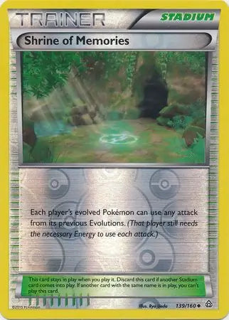 Shrine of Memories 139/160 (XY - Primal Clash)  - Reverse Holofoil | Good Games Adelaide SA