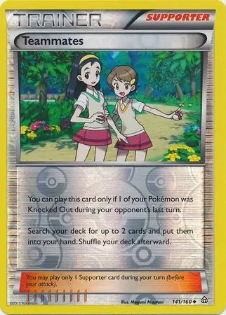 Teammates 141/160 (XY - Primal Clash)  - Reverse Holofoil | Good Games Adelaide SA