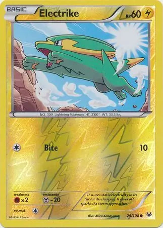 Electrike 24/108 (XY - Roaring Skies)  - Reverse Holofoil | Good Games Adelaide SA