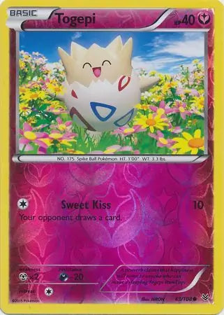 Togepi 43/108 (XY - Roaring Skies)  - Reverse Holofoil | Good Games Adelaide SA