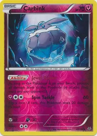 Carbink 47/108 (XY - Roaring Skies)  - Reverse Holofoil | Good Games Adelaide SA
