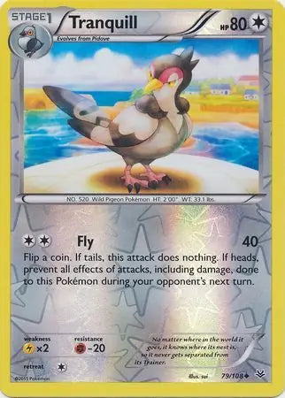 Tranquill 79/108 (XY - Roaring Skies)  - Reverse Holofoil | Good Games Adelaide SA