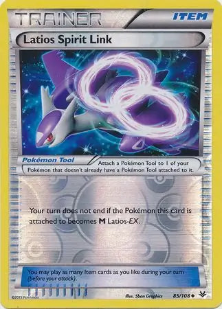 Latios Spirit Link 85/108 (XY - Roaring Skies)  - Reverse Holofoil | Good Games Adelaide SA