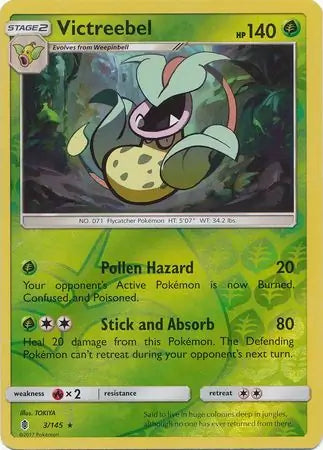 Victreebel 3/145 (SM - Guardians Rising)  - Reverse Holofoil | Good Games Adelaide SA