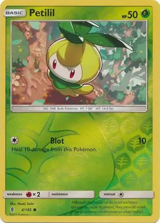 Petilil 4/145 (SM - Guardians Rising)  - Reverse Holofoil | Good Games Adelaide SA