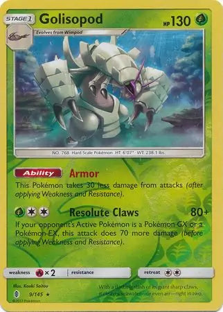 Golisopod 9/145 (SM - Guardians Rising)  - Reverse Holofoil | Good Games Adelaide SA
