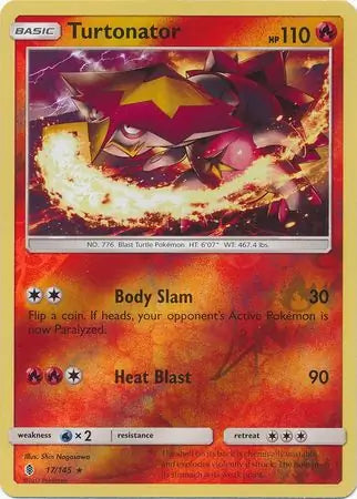 Turtonator 17/145 (SM - Guardians Rising)  - Reverse Holofoil | Good Games Adelaide SA