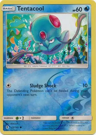 Tentacool 23/145 (SM - Guardians Rising)  - Reverse Holofoil | Good Games Adelaide SA