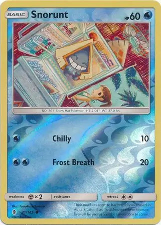 Snorunt 31/145 (SM - Guardians Rising)  - Reverse Holofoil | Good Games Adelaide SA