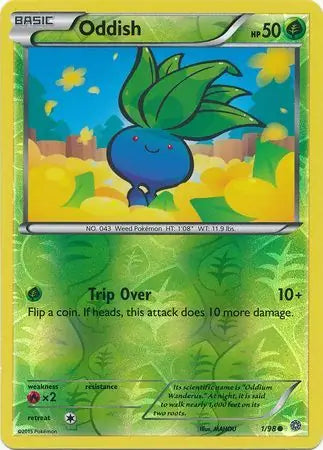 Oddish 1/98 (XY - Ancient Origins)  - Reverse Holofoil | Good Games Adelaide SA