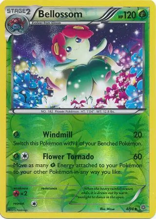 Bellossom 4/98 (XY - Ancient Origins)  - Reverse Holofoil | Good Games Adelaide SA