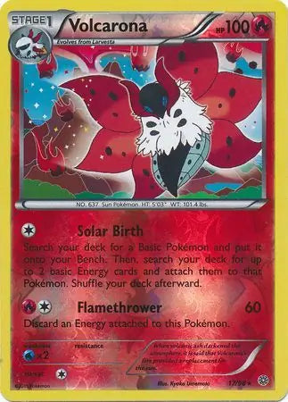 Volcarona 17/98 (XY - Ancient Origins)  - Reverse Holofoil | Good Games Adelaide SA