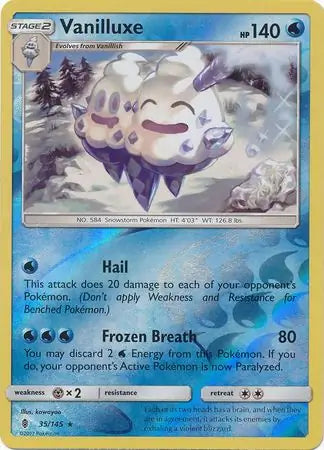 Vanilluxe 35/145 (SM - Guardians Rising)  - Reverse Holofoil | Good Games Adelaide SA