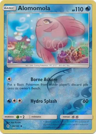 Alomomola 36/145 (SM - Guardians Rising)  - Reverse Holofoil | Good Games Adelaide SA