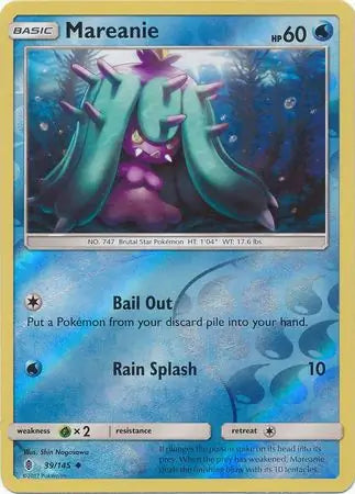 Mareanie 39/145 (SM - Guardians Rising)  - Reverse Holofoil | Good Games Adelaide SA