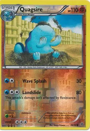 Quagsire 39/98 (XY - Ancient Origins)  - Reverse Holofoil | Good Games Adelaide SA