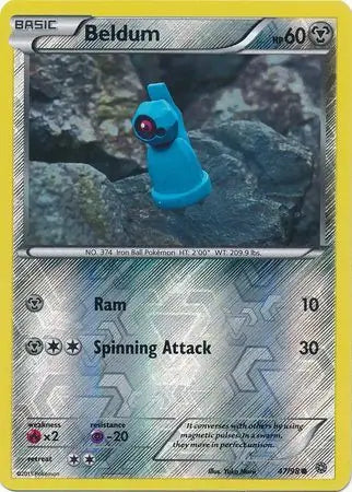 Beldum 47/98 (XY - Ancient Origins)  - Reverse Holofoil | Good Games Adelaide SA