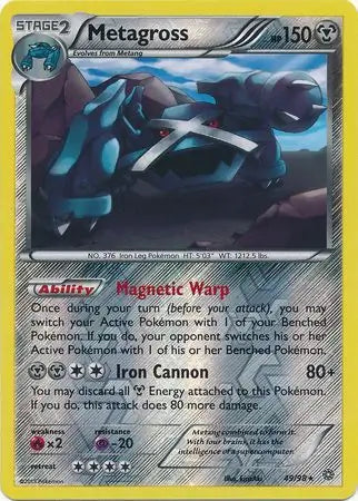 Metagross 49/98 (XY - Ancient Origins)  - Reverse Holofoil | Good Games Adelaide SA