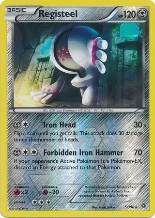 Registeel 51/98 (XY - Ancient Origins)  - Reverse Holofoil | Good Games Adelaide SA