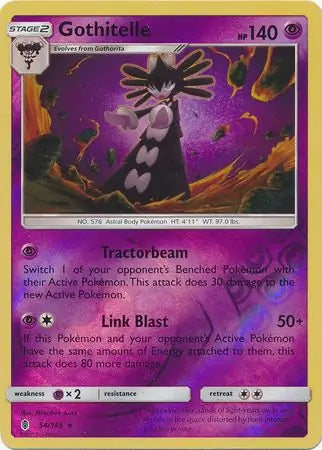 Gothitelle 54/145 (SM - Guardians Rising)  - Reverse Holofoil | Good Games Adelaide SA