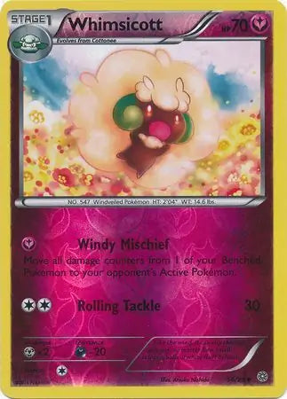 Whimsicott 56/98 (XY - Ancient Origins)  - Reverse Holofoil | Good Games Adelaide SA