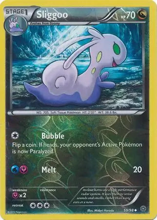 Sliggoo 59/98 (XY - Ancient Origins)  - Reverse Holofoil | Good Games Adelaide SA