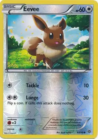 Eevee 63/98 (XY - Ancient Origins)  - Reverse Holofoil | Good Games Adelaide SA