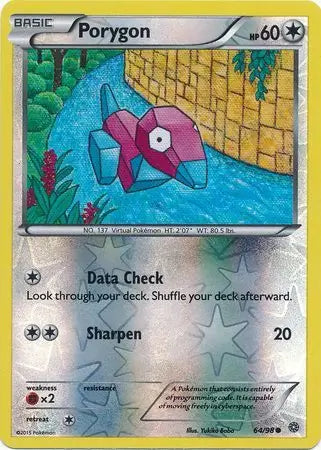 Porygon 64/98 (XY - Ancient Origins)  - Reverse Holofoil | Good Games Adelaide SA