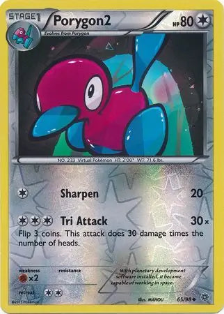 Porygon2 65/98 (XY - Ancient Origins)  - Reverse Holofoil | Good Games Adelaide SA