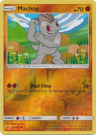 Machop 62/145 (SM - Guardians Rising)  - Reverse Holofoil | Good Games Adelaide SA