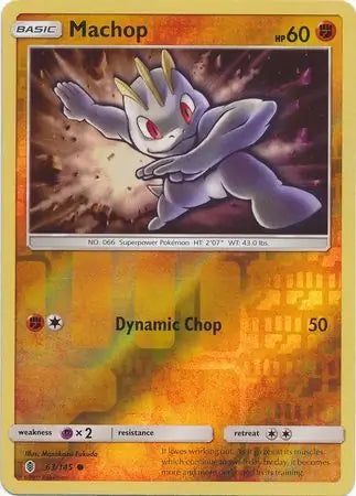 Machop 63/145 (SM - Guardians Rising)  - Reverse Holofoil | Good Games Adelaide SA