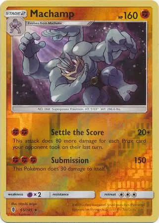 Machamp 65/145 (SM - Guardians Rising)  - Reverse Holofoil | Good Games Adelaide SA