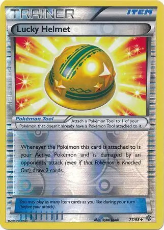 Lucky Helmet 77/98 (XY - Ancient Origins)  - Reverse Holofoil | Good Games Adelaide SA