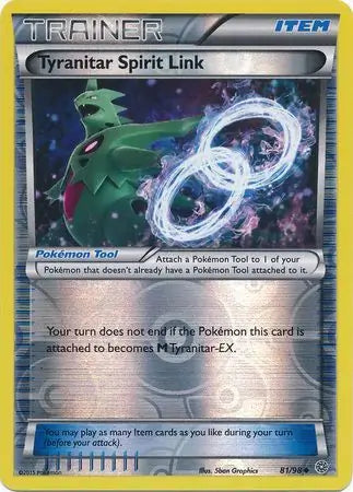 Tyranitar Spirit Link 81/98 (XY - Ancient Origins)  - Reverse Holofoil | Good Games Adelaide SA