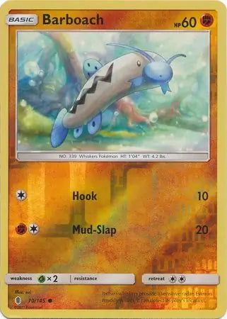 Barboach 70/145 (SM - Guardians Rising)  - Reverse Holofoil | Good Games Adelaide SA