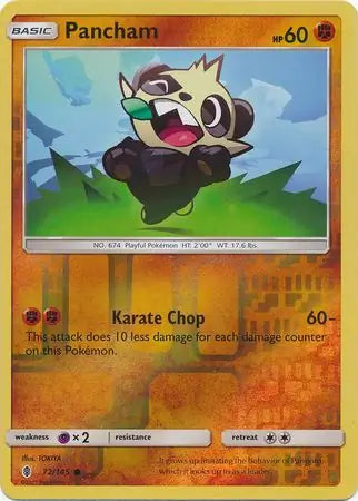 Pancham 72/145 (SM - Guardians Rising)  - Reverse Holofoil | Good Games Adelaide SA
