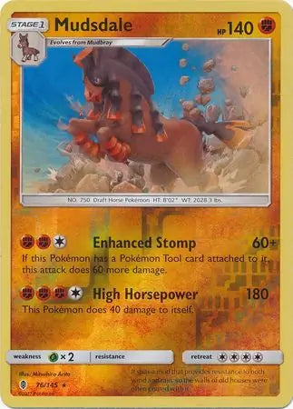 Mudsdale 76/145 (SM - Guardians Rising)  - Reverse Holofoil | Good Games Adelaide SA