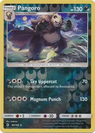 Pangoro 82/145 (SM - Guardians Rising)  - Reverse Holofoil | Good Games Adelaide SA