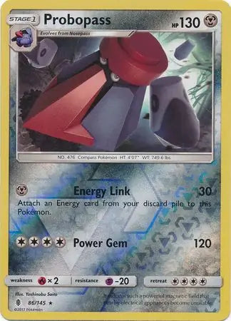 Probopass 86/145 (SM - Guardians Rising)  - Reverse Holofoil | Good Games Adelaide SA
