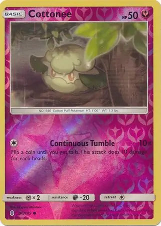 Cottonee 90/145 (SM - Guardians Rising)  - Reverse Holofoil | Good Games Adelaide SA