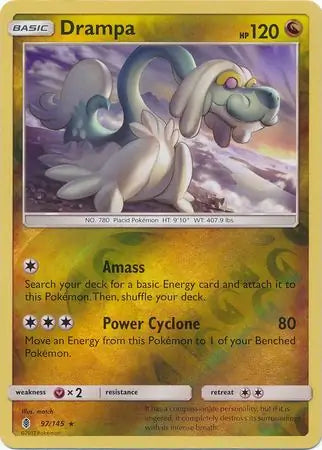 Drampa 97/145 (SM - Guardians Rising)  - Reverse Holofoil | Good Games Adelaide SA