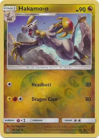 Hakamo-o 99/145 (SM - Guardians Rising)  - Reverse Holofoil | Good Games Adelaide SA