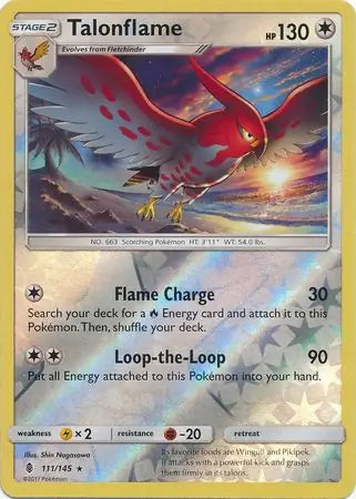 Talonflame 111/145 (SM - Guardians Rising)  - Reverse Holofoil | Good Games Adelaide SA