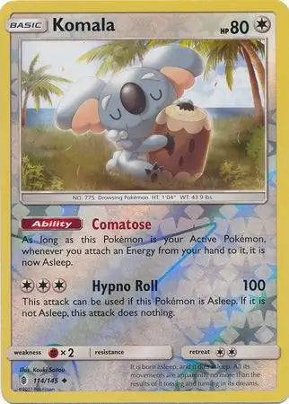 Komala 114/145 (SM - Guardians Rising)  - Reverse Holofoil | Good Games Adelaide SA