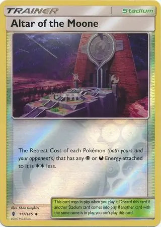 Altar of the Moone 117/145 (SM - Guardians Rising)  - Reverse Holofoil | Good Games Adelaide SA