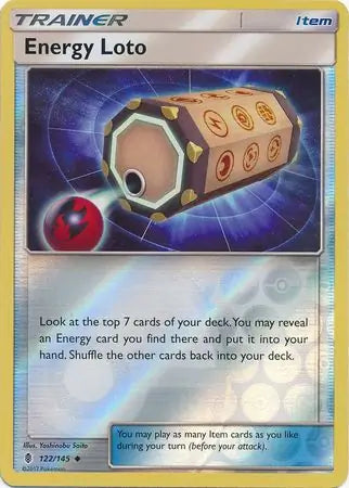 Energy Loto 122/145 (SM - Guardians Rising)  - Reverse Holofoil | Good Games Adelaide SA