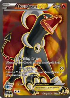 Houndoom EX Full Art 153/162 (XY - BREAKthrough)  - Holofoil | Good Games Adelaide SA