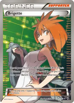 Brigette Full Art 161/162 (XY - BREAKthrough)  - Holofoil | Good Games Adelaide SA